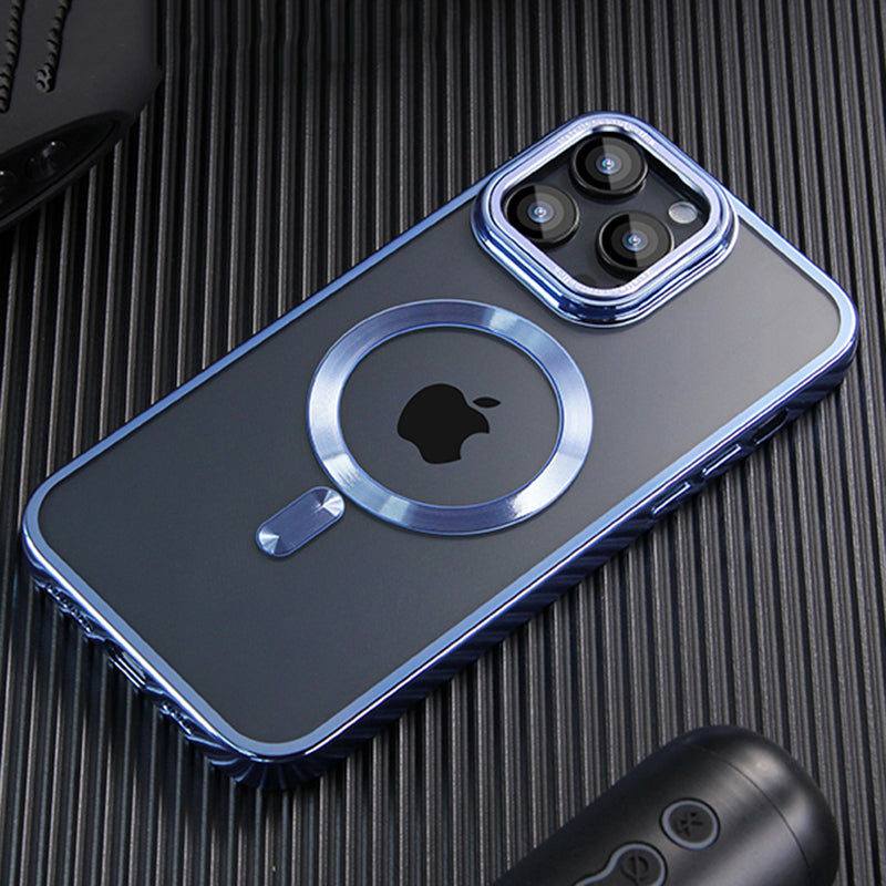 LUPHIE TPU metaltelefoncover til iPhone 14 Pro Max Anti-drop magnetisk telefoncover med kameralinseramme LUPHIE TPU metaltelefoncover til iPhone 14 Pro Max Anti-drop magnetisk telefoncover med kameralinseramme